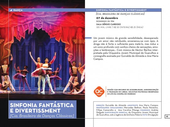 FLYER SINFONIA FANTÁSTICA. Descrição no final do post.